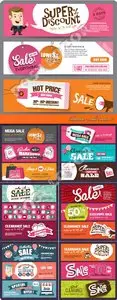 Banner sale vector 2