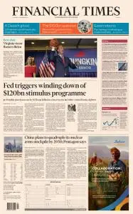 Financial Times Europe - November 4, 2021
