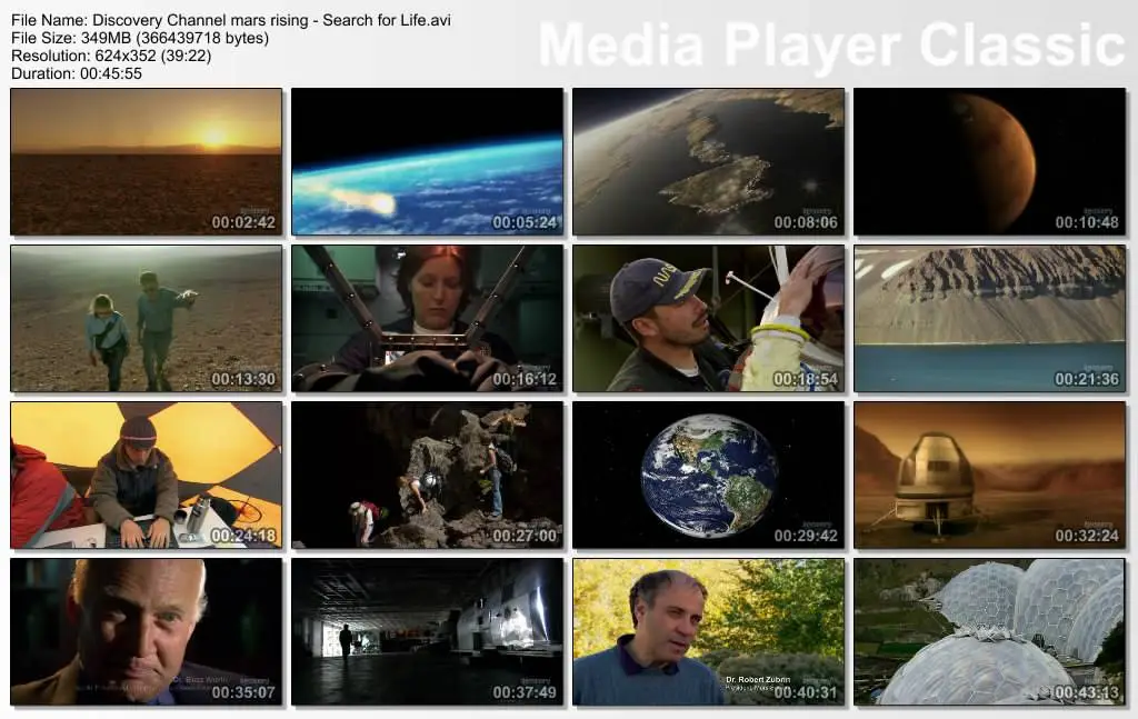 Discovery Channel: Mars Rising Search for Life