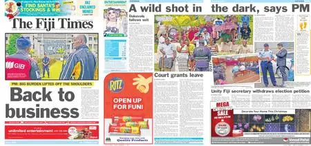 The Fiji Times – December 21, 2018