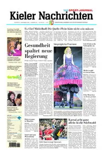 Kieler Nachrichten vom 2. November 2009