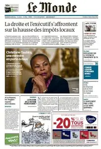 Le Monde du Vendredi 17 Avril 2015