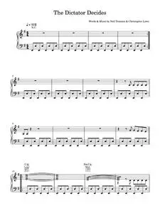 The Dictator Decides - Pet Shop Boys (Piano-Vocal-Guitar (Piano Accompaniment))