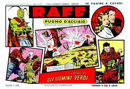 Raff - Pugno d'Acciaio - Volume 1 - Gli Uomini Verdi