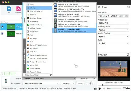 Xilisoft Video Converter Ultimate v7.8.4 Multilingual Mac OS X