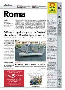 la Repubblica Roma - 31 Luglio 2018