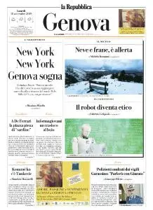 la Repubblica Genova - 18 Novembre 2019