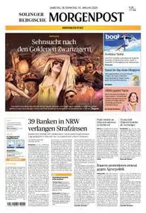 Solinger Morgenpost – 18. Januar 2020