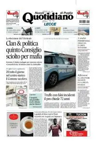 Quotidiano di Puglia Lecce - 18 Gennaio 2020