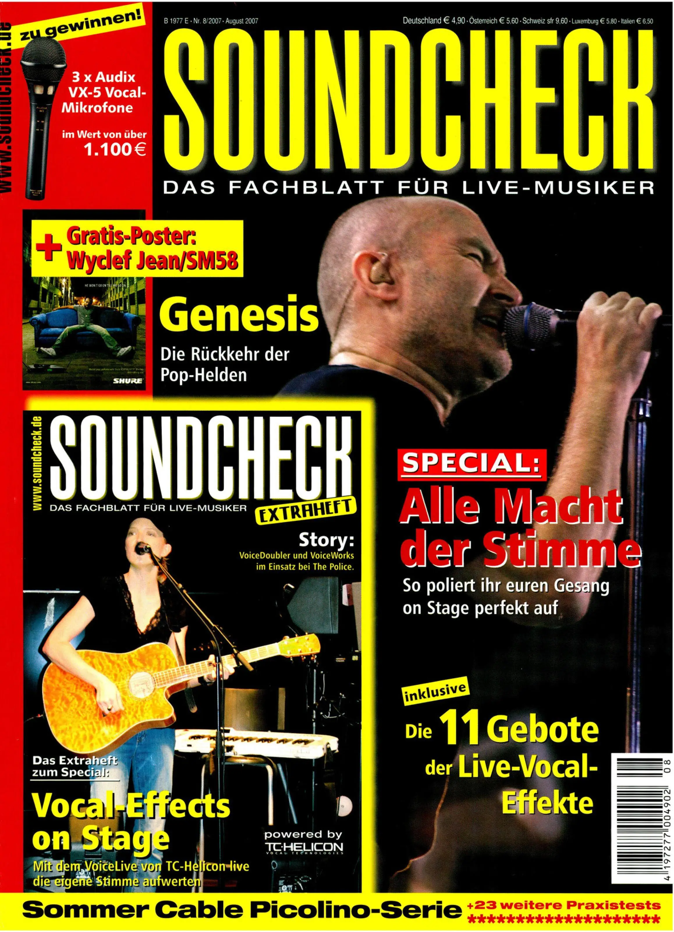 SOUNDCHECK – 16 Juli 2007