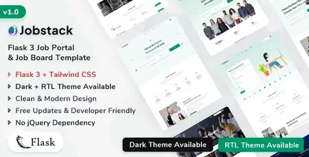 EE - Themeforest - Jobstack - Flask Job Portal & Job Board Template 56092978 v1.0