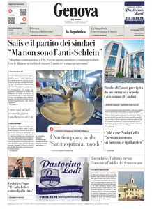 la Repubblica Genova - 19 Settembre 2025