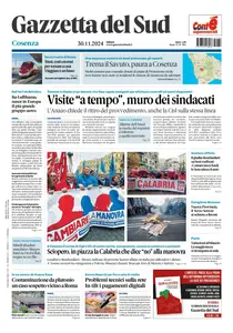 Gazzetta del Sud Cosenza - 30 Novembre 2024