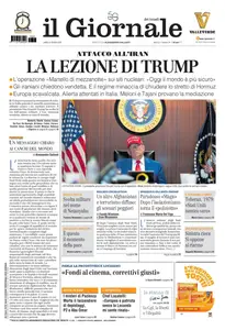 il Giornale - 23 Giugno 2025