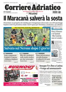 Corriere Adriatico Pesaro - 12 Giugno 2025