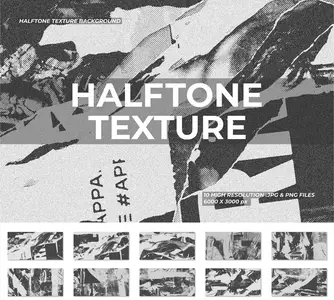 EE - Halftone Texture Background H6BH5DE