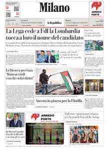 la Repubblica Milano - 9 Ottobre 2025