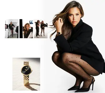 Jessica Alba - Movado Watch Campaign 2024