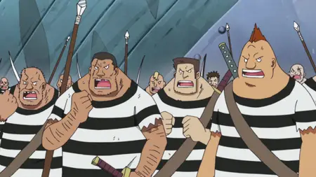 One Piece (1999 S13E87 Hard Battles One After Another! Devils Fruit Eaters vs Devils Fruit Eaters! Koten Gars