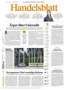 Handelsblatt  - 17 September 2024