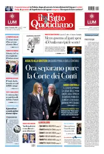 Il Fatto Quotidiano - 27 Dicembre 2025
