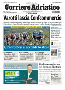 Corriere Adriatico Pesaro - 30 Giugno 2025