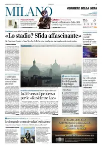 Corriere della Sera Milano - 15 Ottobre 2025