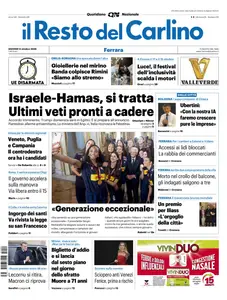Il Resto del Carlino Ferrara Rovigo - 9 Ottobre 2025