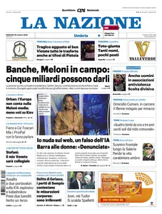 La Nazione Umbria Terni - 28 Ottobre 2025