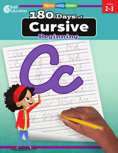 180 Days of Cursive: Beginning: Practice, Assess, Diagnose (180 Days)