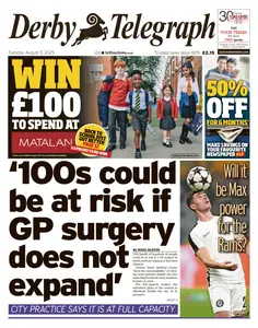 Derby Telegraph - 5 August 2025