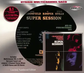 Mike Bloomfield, Al Kooper, Steve Stills - Super Session (1968) [Audio Fidelity 2014] MCH PS3 ISO + DSD64 + Hi-Res FLAC