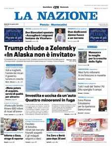 La Nazione Pistoia Montecatini - 12 Agosto 2025