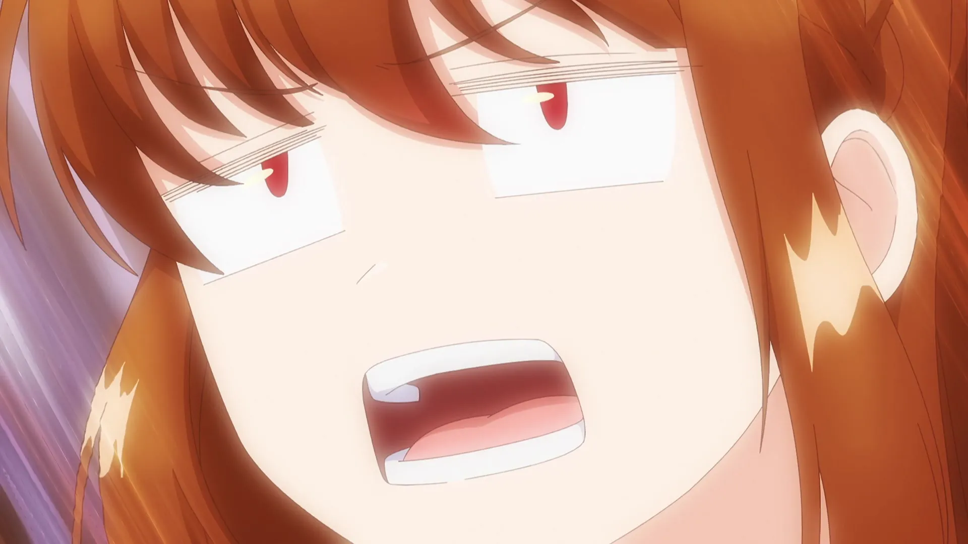 The Dark History of the Reincarnated Villainess S01E05 A Sick Persons Temperature Is Taken Forehead to Forehead