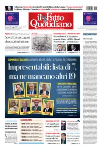 Il Fatto Quotidiano - 29 Maggio 2024