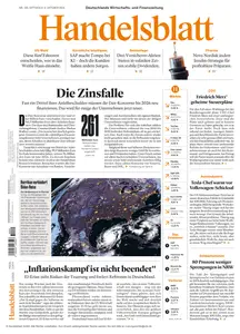 Handelsblatt  - 09 Oktober 2024