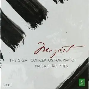 Maria Joao Pires - Mozart: The Great Concertos for Piano (5CD) (2008)