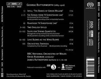 BBC National Orchestra of Wales, Kriss Russman - Butterworth: Orchestral Works (2016) [Official Digital Download 24/96]