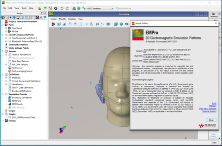 PathWave EM Design (EMPro) 2023 Update 0.1