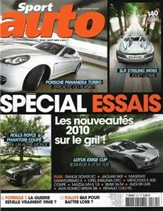 Sport Auto N°571 Aout 2009