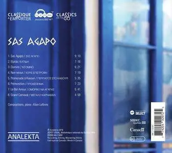 Alain Lefèvre - Sas Agapo (2016)