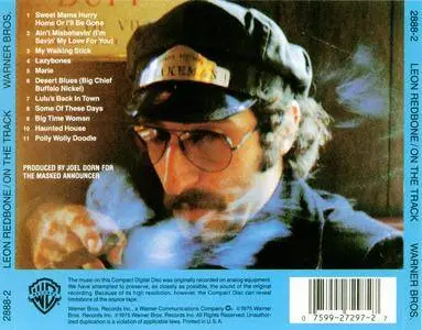 Leon Redbone - On The Track (1975) {Warner Bros. 2888-2 rel 1988}