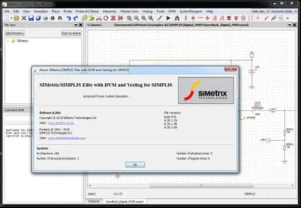 SIMetrix 8.20a