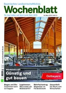 Bayerisches Landwirtschaftliches Wochenblatt Ostbayern - 21. März 2019