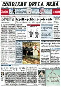 Il Corriere della Sera (15-02-10)