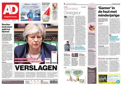 Algemeen Dagblad - Zoetermeer – 16 januari 2019