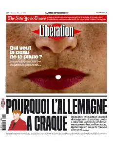 Libération du Mardi 26 Septembre 2017