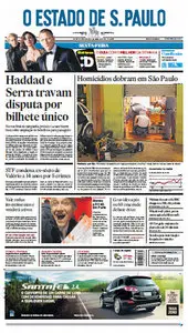Jornal O Estado de São Paulo - 26 de outubro de 2012 - Sexta