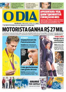 Jornal O Dia - 4 de agosto de 2012 - Sábado