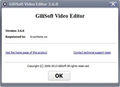 GiliSoft Video Editor 3.6.0